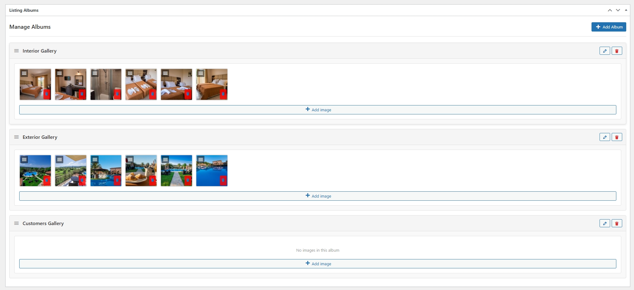 Listeo Listing Albums - Screenshot 1