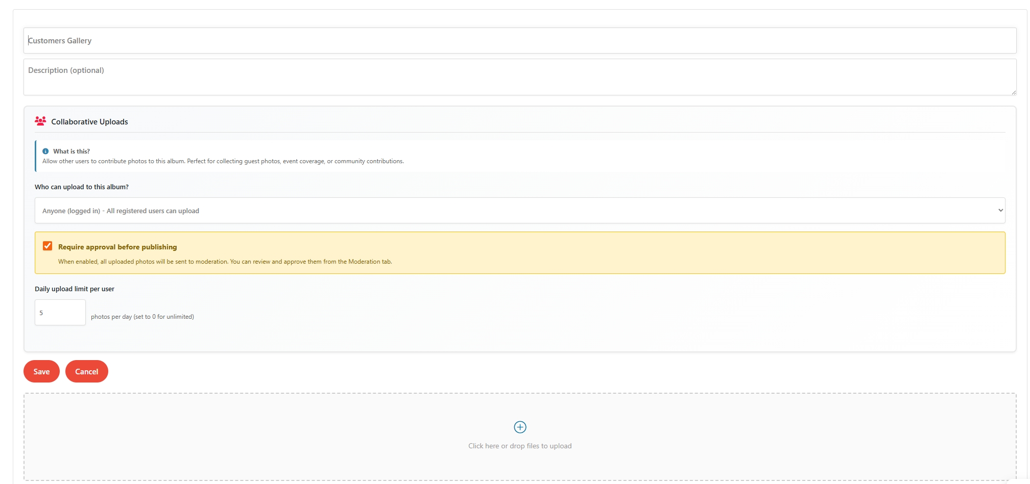 Listeo Listing Albums - Screenshot 4